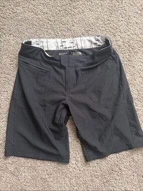 Scott womens M Black Athletic Cycling Shorts